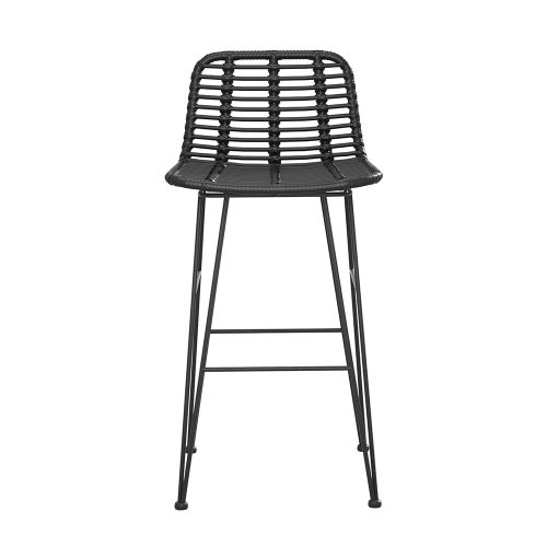 Black outdoor chairs