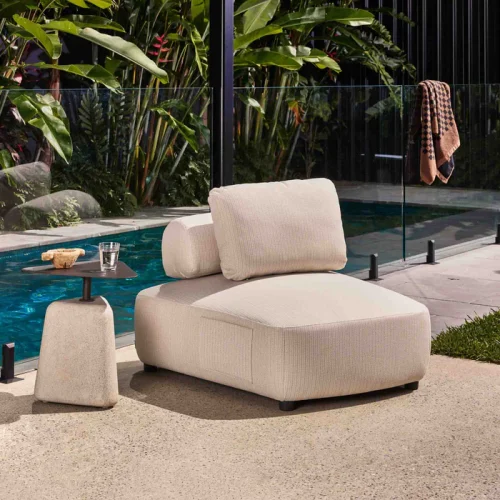 Natural outdoor furniture