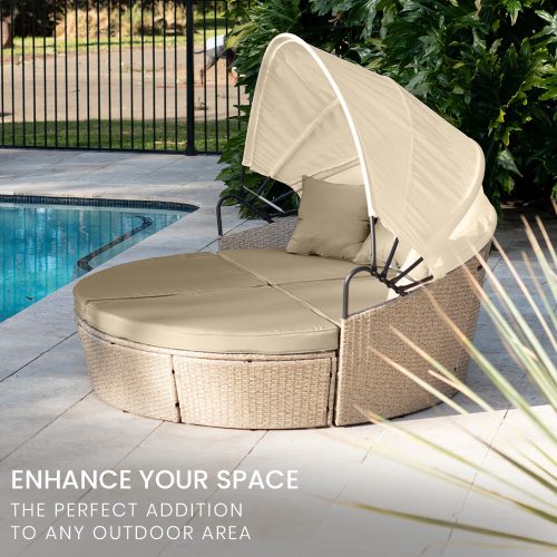 Outdoor wicker furniture