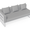 Vivara Sofa - White - Modular Section A - Left Arm