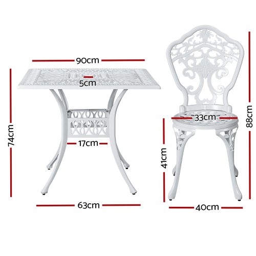 weather-resistant dining set