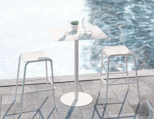white-stool-for-outdoors