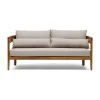 Avoca Outdoor Sofa Natural & Stone Left Chaise