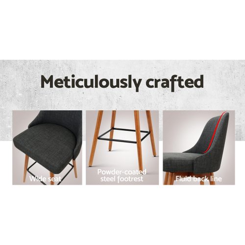 Set of 2 Bar Stools