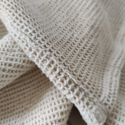 Cotton blend cushion