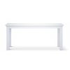 Laelia Dining Table 220cm Solid Acacia Timber Wood Coastal Furniture - White