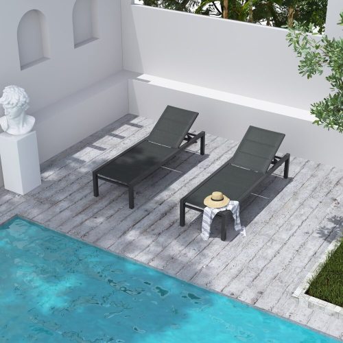 Lounger for Outdoor Use