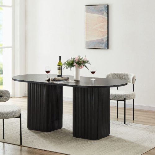Rectangular dining table