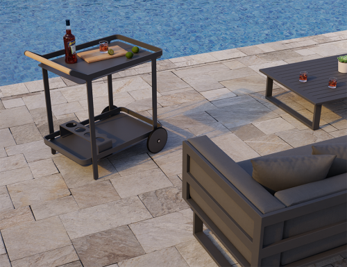 charcoal-bar-cart-poolside