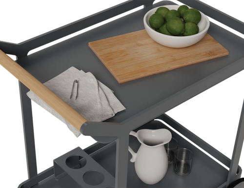 charcoal-drinks-bar-cart-patio-teak