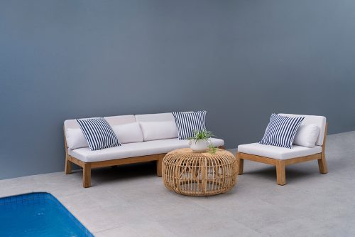 3 seater outdoor sofa