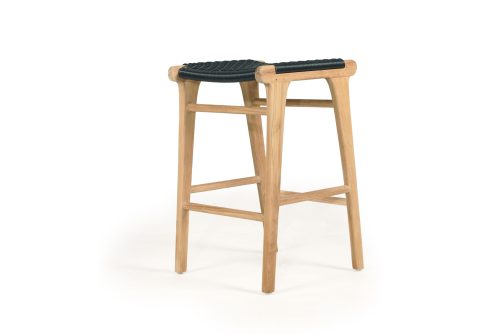Black counter stool