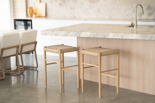 Industrial counter stool
