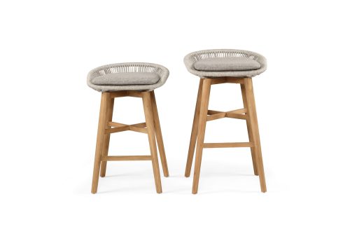 Stylish backless stool