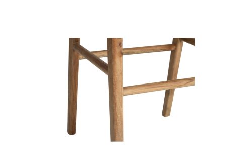Woven bar stool