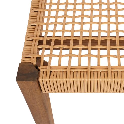 2-seater outdoor bench