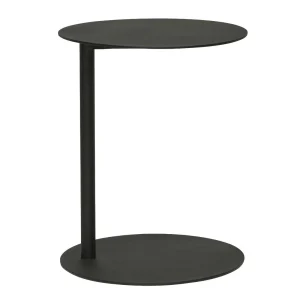 Aperto Ali Round Side Tables - Black