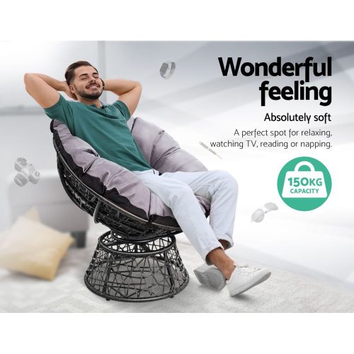 Black patio furniture