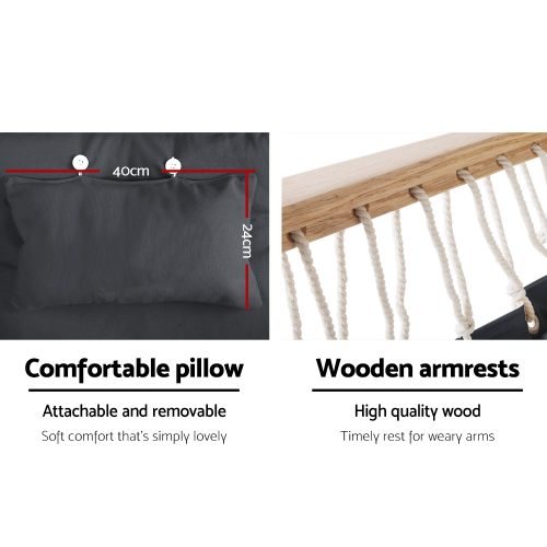 Camping hammock seat