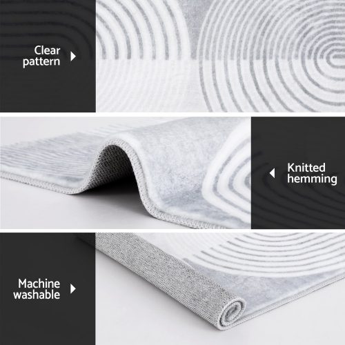 Modern fur carpet