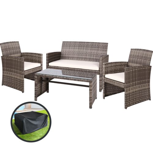 Outdoor seating with storage