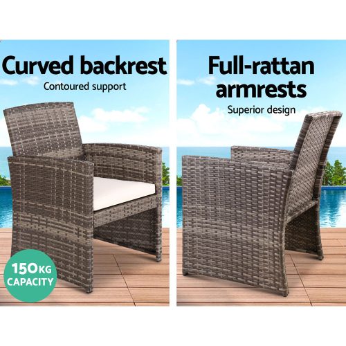 Patio furniture with cover