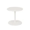 Pier Round Side Table - White