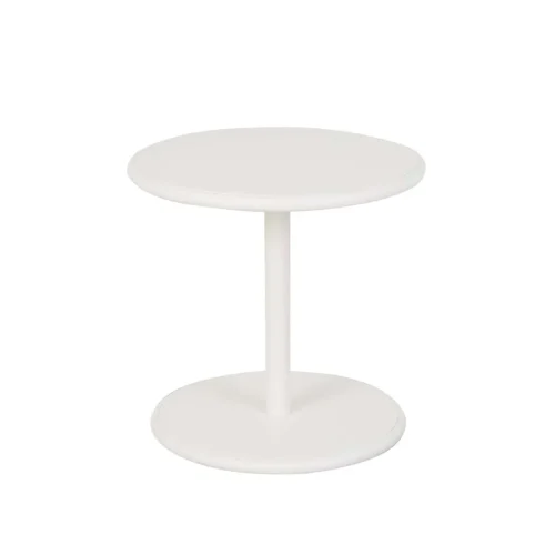 Pier Round Side Table - White