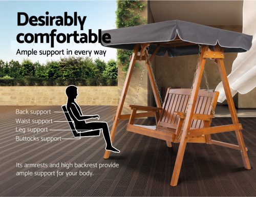 Weather-resistant swing seat