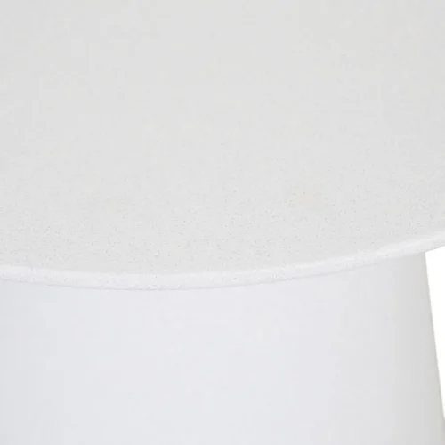 White Speckle Side Table