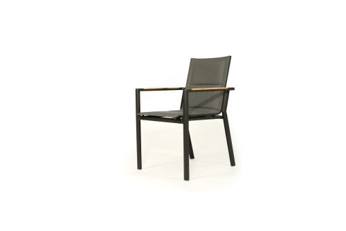 asteroid black dining chair