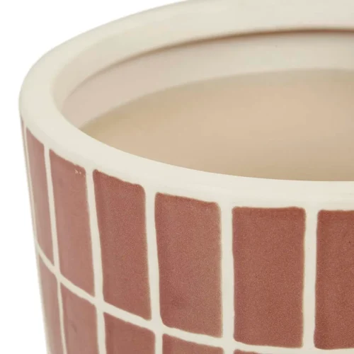 cocoa tile planter