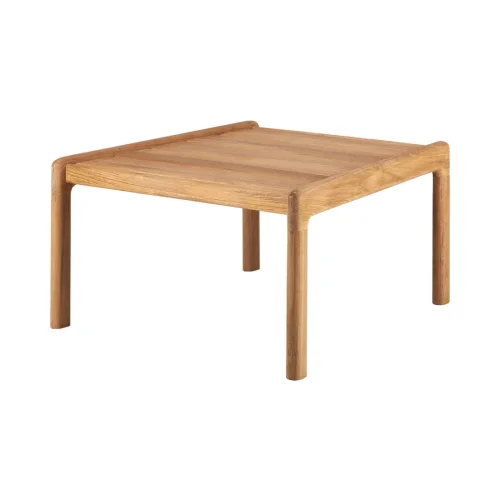 outdoor teak side table