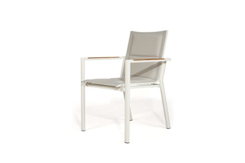 pearl white dining chair
