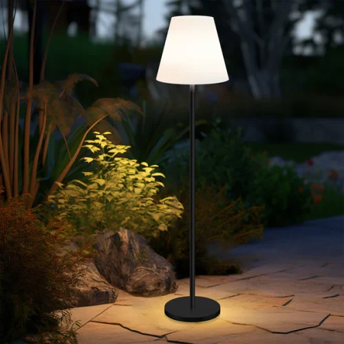 tall outdoor solar lamp