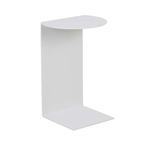 white side table