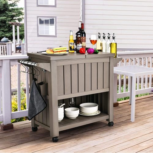 Bar Cart with Cooler
