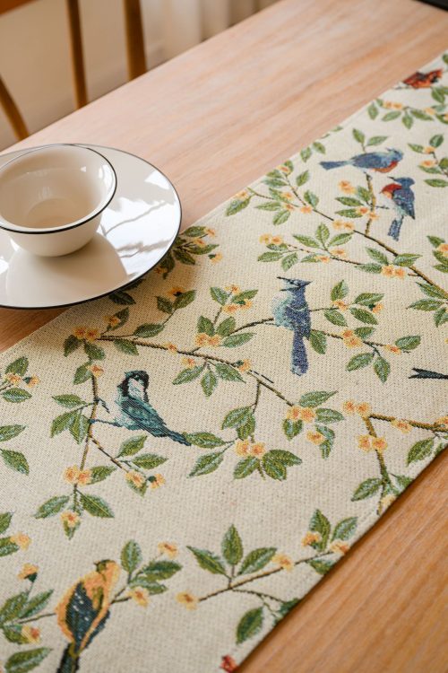 Birds & Branch Table Runner
