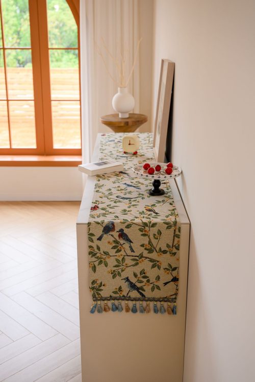 Classic Jacquard Table Runner
