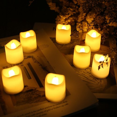 Flickering LED Tealights