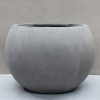 Grey Orb Planter