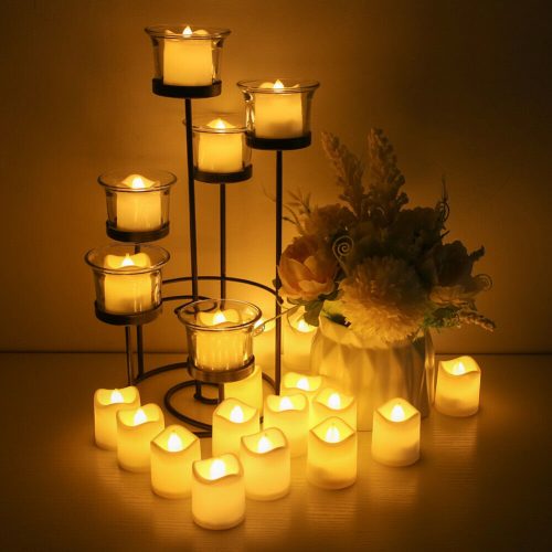 LED Flameless Wedding Candles