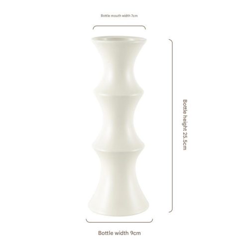 Large White Vase