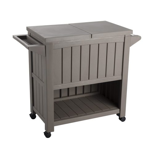 Patio Bar Serving Cart