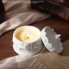 (English Pear Freesia)Rotating Carousel Soy Candle - Unique Home Decor & Gift
