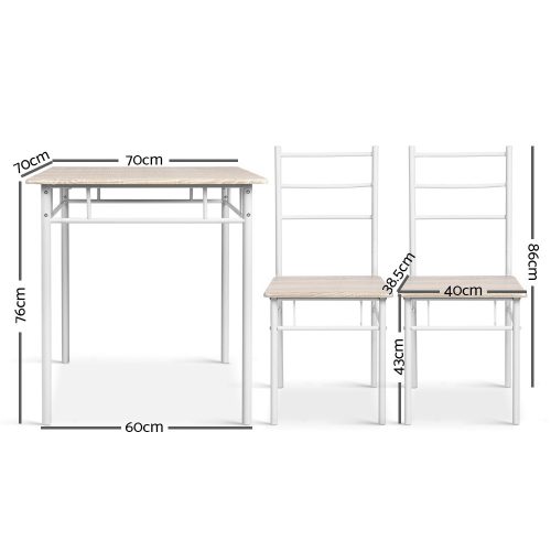 oak dining table set