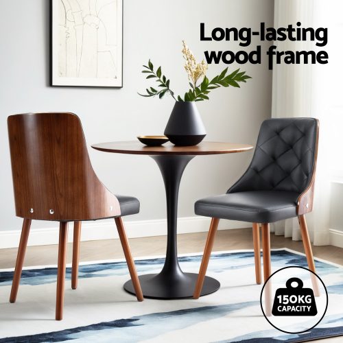 set of 2 dining chairs