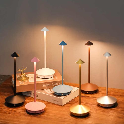 silver LED night light