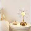 windmill Shape Luxury Acrylic Table Lamp - Modern USB Powered Night Light | Decorative Atmosphere Lamp for Bedroom, Living Room, and Bedside | Compact Design with 3 Color Temperatures