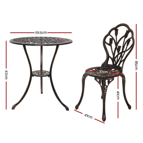 3 piece outdoor setting